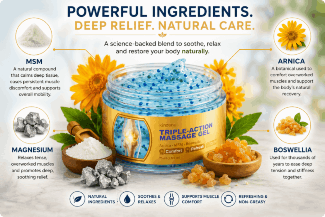 Kinzeno Massage Gel